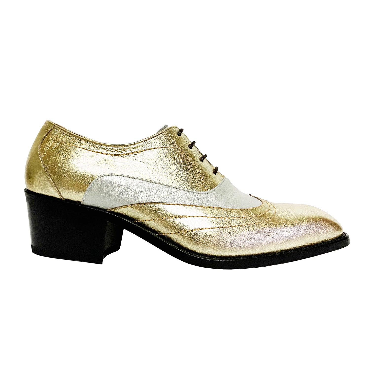 Baroque 55mm Oxford in Gold EU 41 Baroque 55mm Oxford in Gold EU 41
