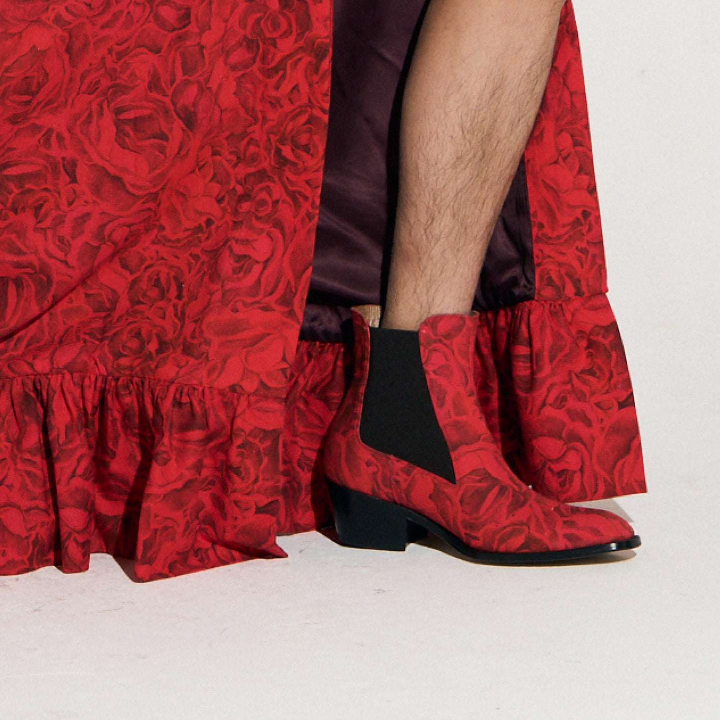 Briar Chelsea Boot in Red Rose