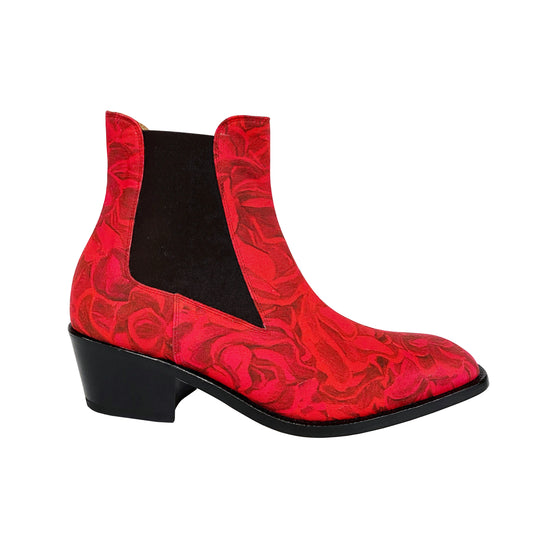 Briar Chelsea Boot in Red Rose